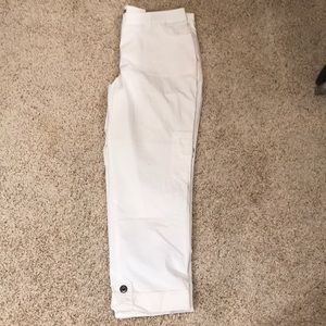 NWT Chico’s white pants Sz 2(12/14)